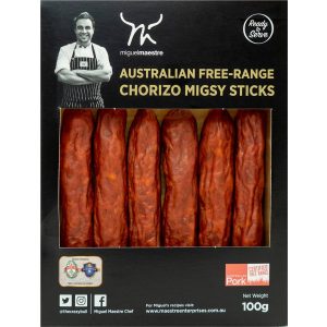 Miguel Maestre Australian Free-Range Chorizo Migsy Sticks