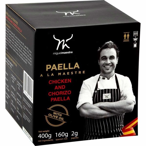 Paella a la Miguel Maestre - Chicken and Chorizo