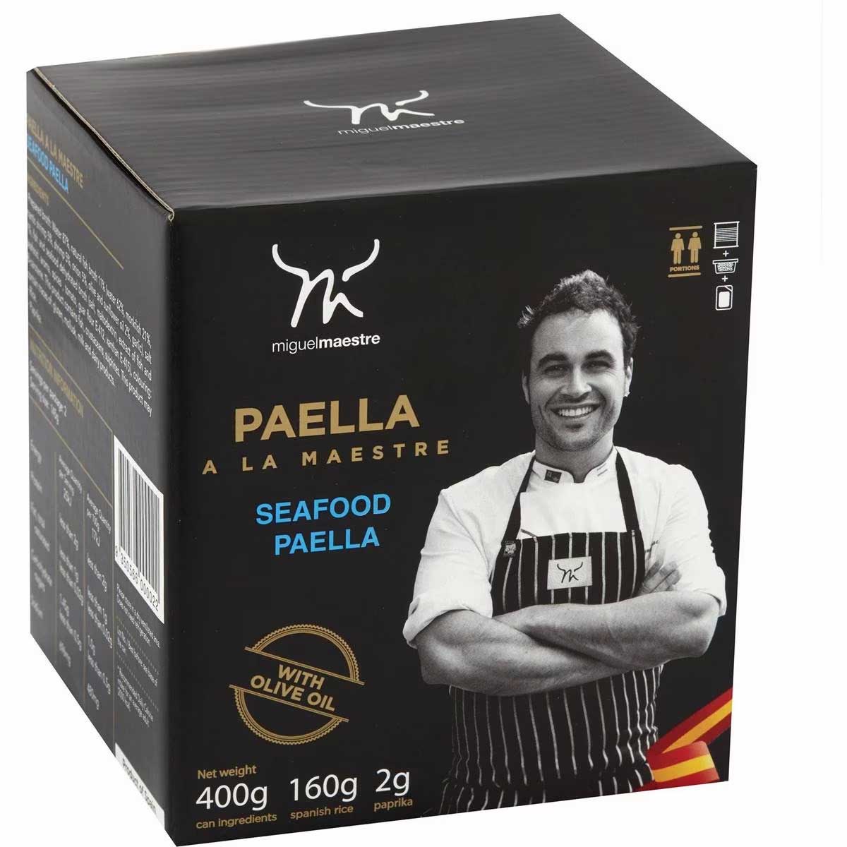Paella a la Miguel Maestre - Seafood